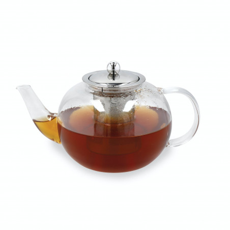 La Cafetière Glass Teapot and Stainless Steel Infuser, 1.5L