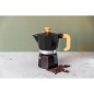 La Cafetière Venice 3 Cup Black Aluminium Espresso Maker