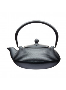 La Cafetière Black 900ml Cast Iron Teapot and Infuser