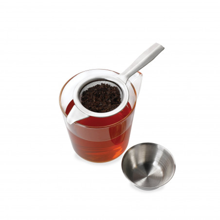 La Cafetière Stainless Steel Tea Strainer with Stand