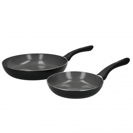 MasterClass Can-to-Pan 2-Piece Recycled Non-Stick Frying Pan Set