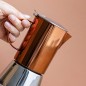 La Cafetière 4 Cup Copper Stainless Steel Stovetop Espresso Maker