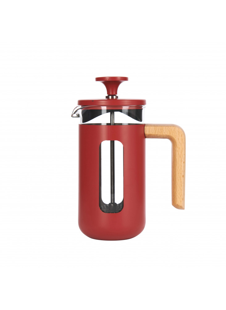 La Cafetière Red 3 Cup Pisa Cafetiere