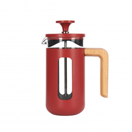 La Cafetière Red 3 Cup Pisa Cafetiere