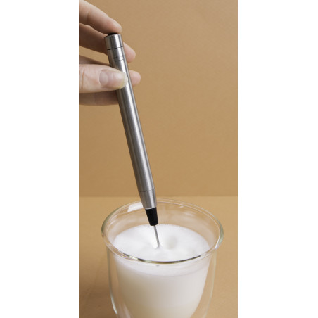 La Cafetière Stainless Steel Battery-Powered Milk Frother