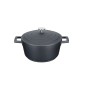 MasterClass Cast Aluminium 2.5 Litre Casserole Dish - Black