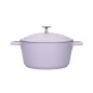 MasterClass Cast Aluminium 2.5 Litre Casserole Dish - Lavendar