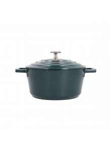 MasterClass Cast Aluminium 2.5 Litre Casserole Dish - Hunter Green