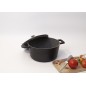 MasterClass Cast Aluminium 4 Litre Casserole Dish - Black