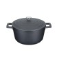 MasterClass Cast Aluminium 4 Litre Casserole Dish - Black