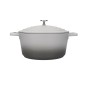 MasterClass Cast Aluminium 4 Litre Casserole Dish - Ombre Grey