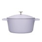 MasterClass Cast Aluminium 4 Litre Casserole Dish - Lavendar