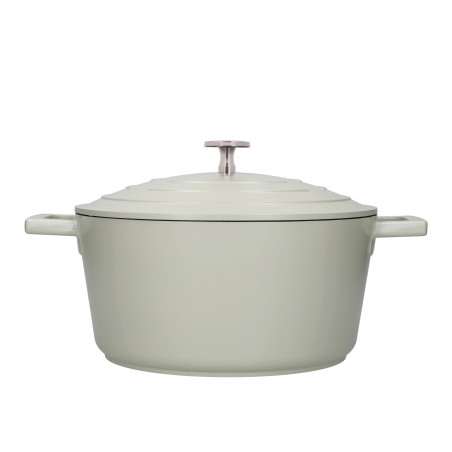 MasterClass Cast Aluminium 4 Litre Casserole Dish - Mint Green