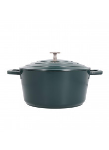 MasterClass Cast Aluminium 4 Litre Casserole Dish - Hunter Green