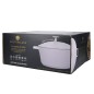 MasterClass Cast Aluminium 5 Litre Casserole Dish - Lavendar