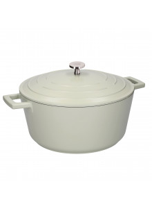 MasterClass Cast Aluminium 5 Litre Casserole Dish - Mint Green