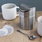 La Cafetière Stainless Steel Tea Bag & Coffee Capsule Bin