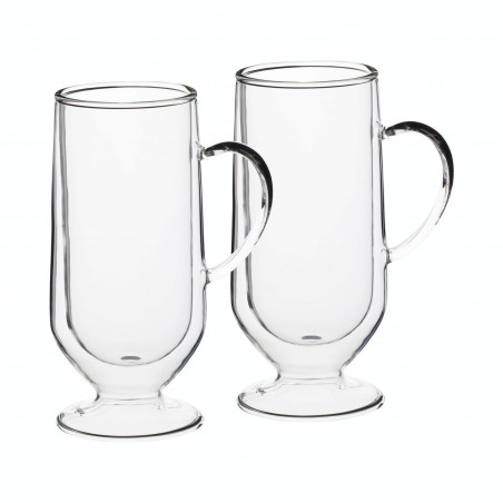 La Cafetière Double Walled Irish Coffee Glasses