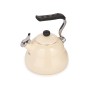 La Cafetière Cream Steel 2L Whistling Kettle