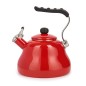 La Cafetière Red Steel 2L Whistling Kettle