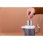 La Cafetière Barcelona Teapot and Infuser, 2-Cup, Cool Grey