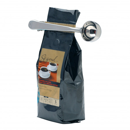 La Cafetière Coffee Stainless Steel Measuring Spoon and Bag Clip