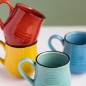 La Cafetière Mysa Set Of Four Colourful Ceramic Espresso Mugs