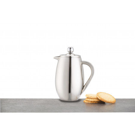 La Cafetière 3-Cup Stainless Steel Double Walled Cafetiere