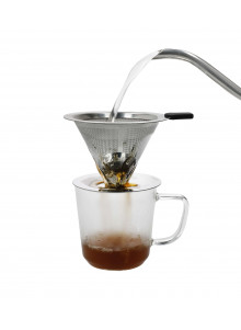 La Cafetière Stainless Steel Pour Over Coffee Dripper