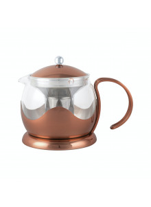La Cafetière Le Teapot Glass Tea Infuser, 4-Cup, Copper