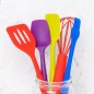 Colourworks Mini Silicone 5-Piece Utensils Set