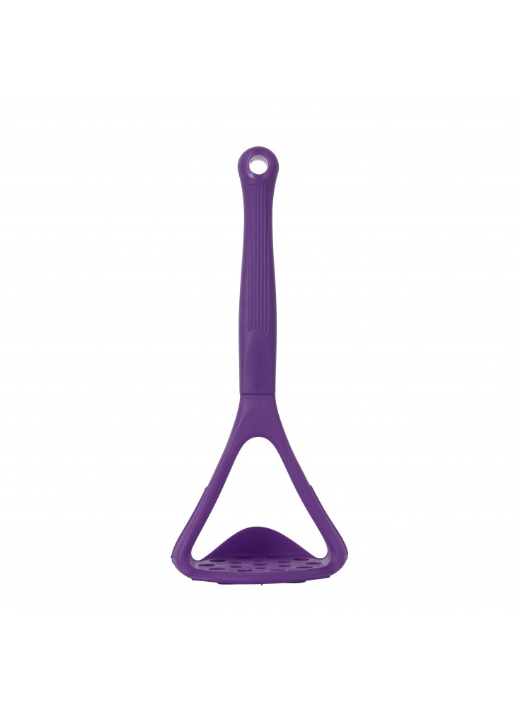 Colourworks Blue Silicone Potato Masher with Built-In Scoop in 2023