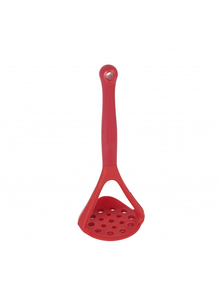 Colourworks Red Potato Masher with Built-In Scoop