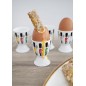 KitchenCraft Set Of 4 Egg Cups - Soldiers