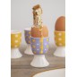 KitchenCraft Set Of 4 Egg Cups - Floral