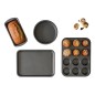 KitchenCraft 4-Piece Carbon Steel Non-Stick Bakeware Set