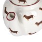 London Pottery Farmhouse Dog Teapot and Infuser, 4-Cup