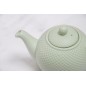 London Pottery Globe Textured Teapot with Strainer, 4-Cup, Green