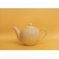 London Pottery Globe Textured Teapot with Strainer, 4-Cup, Yellow