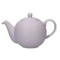 London Pottery Globe Textured Teapot with Strainer, 4-Cup, Lilac