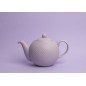 London Pottery Globe Textured Teapot with Strainer, 4-Cup, Lilac