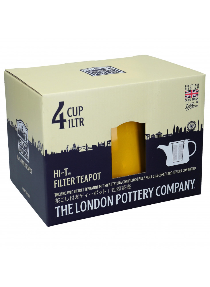 London Pottery Globe 4 Cup Teapot New Yellow - Aldiss