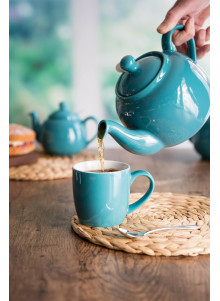 London Pottery Farmhouse 2-Cup Teapot Aqua