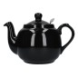 London Pottery Farmhouse 4 Cup Teapot Gloss Black