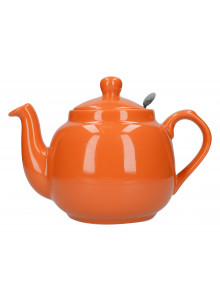 London Pottery Farmhouse 4 Cup Teapot Orange