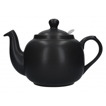 London Pottery Farmhouse 6-Cup Teapot Matte Black