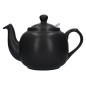 London Pottery Farmhouse 6-Cup Teapot Matte Black