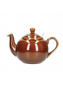 London Pottery Farmhouse 6-Cup Teapot Rockingham Brown