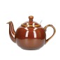 London Pottery Farmhouse 6-Cup Teapot Rockingham Brown