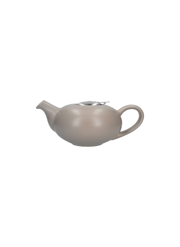 London Pottery Pebble Filter 2-Cup Matte Putty Teapot